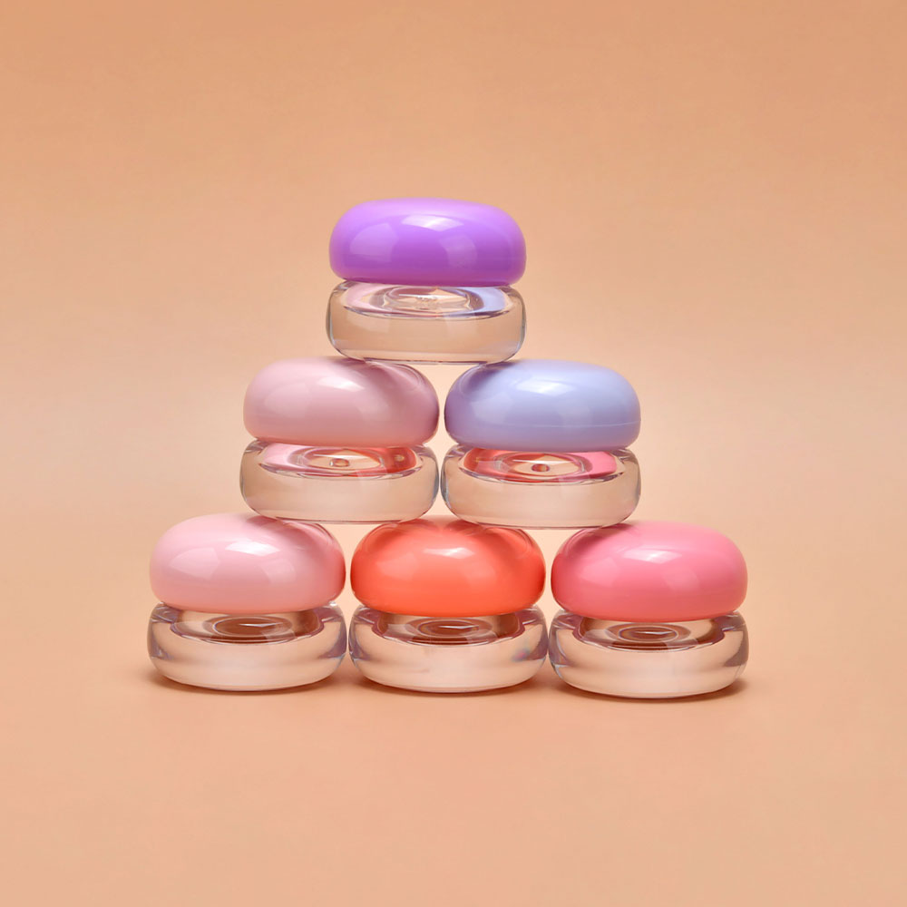 5g Plastic Sleeping Mask Jar Lip Balm Container 5 г пластиковая банка для сна, бальзам для губ, контейнер для бальзама для губ