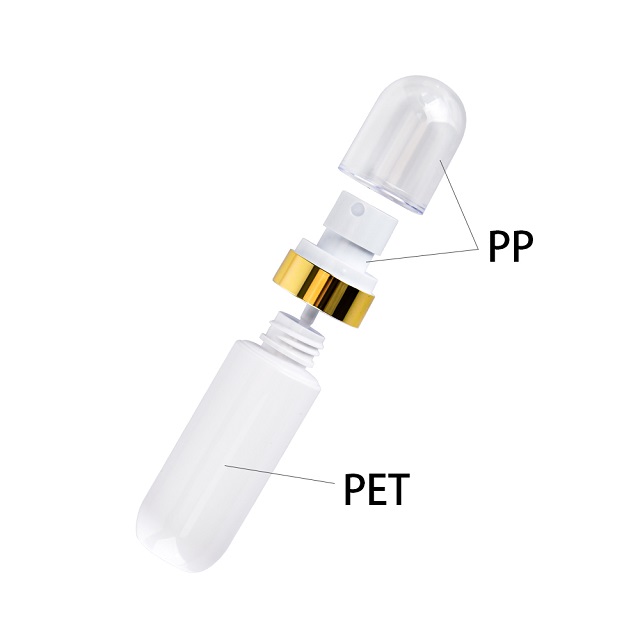 Portable Matte Frosted Plastic Spray Bottle Портативная матовая пластиковая бутылка-распылитель