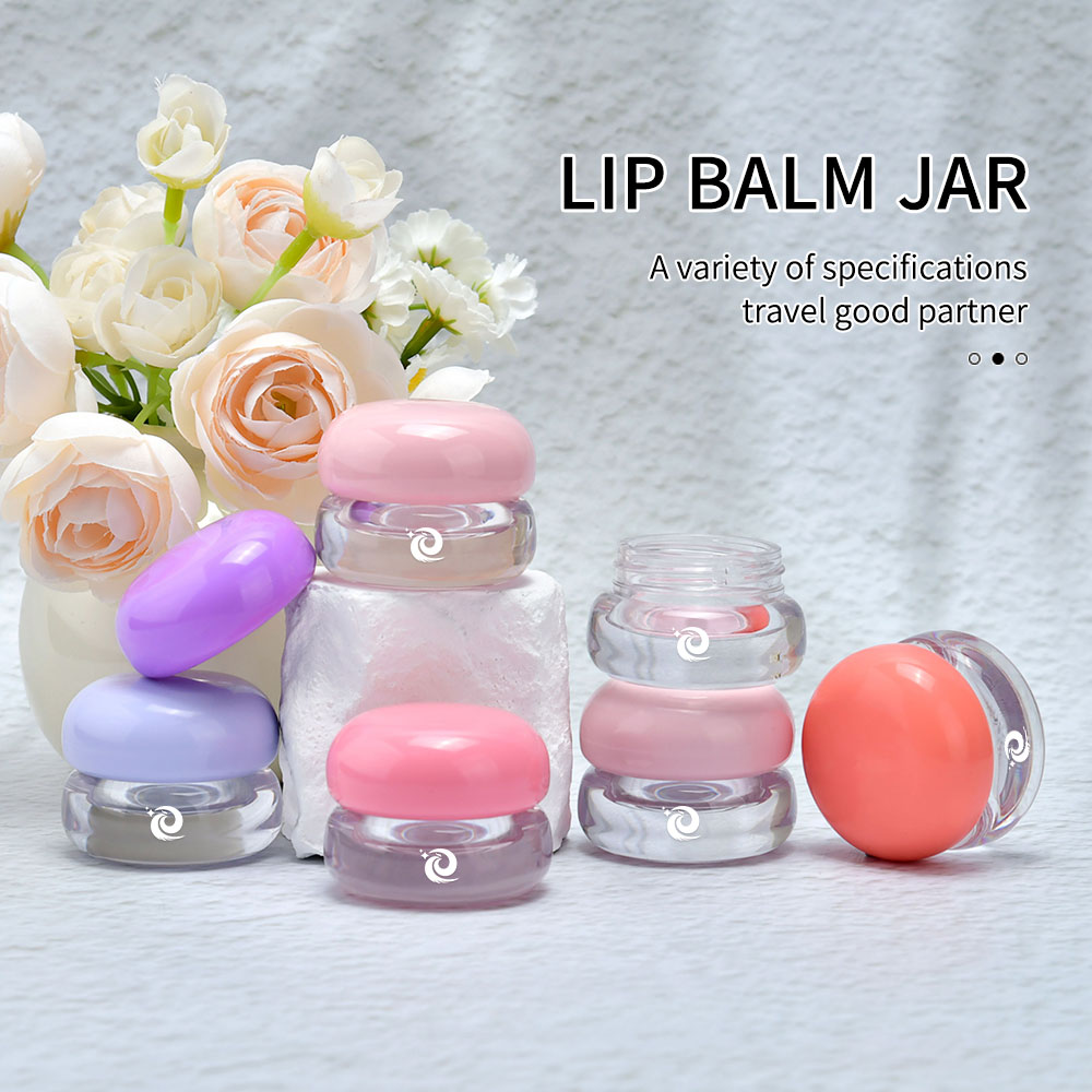 5g Plastic Sleeping Mask Jar Lip Balm Container 5 г пластиковая банка для сна, бальзам для губ, контейнер для бальзама для губ