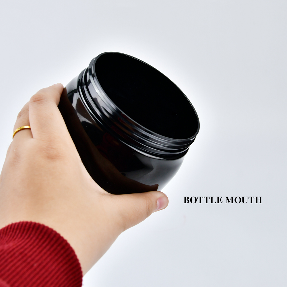 Wholesale Cosmetic Packaging 500ml Empty Plastic Hair Body Scrub Container Jar 500ml Body Butter Plastic Cream Jar Оптовая косметическая упаковка 500 мл пустой пластиковый контейнер для скраба для тела для волос 500 мл пластиковая банка для крема для масла для тела