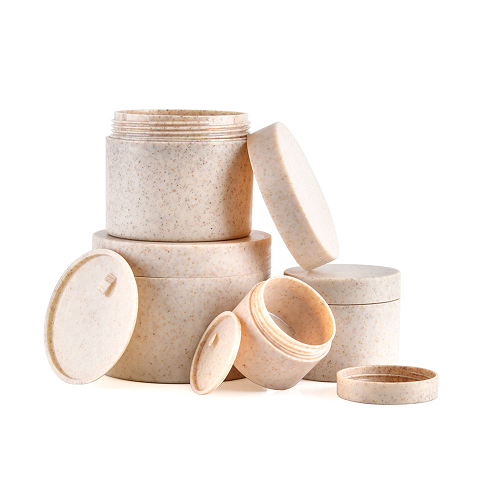 Wheat Straw Biodegradable Jar Биоразлагаемая банка из пшеничной соломы